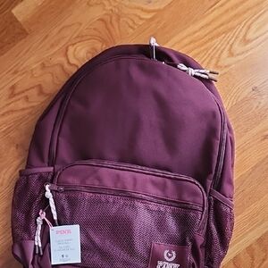 PINK Victoria's Secret Burgundy Backpack
